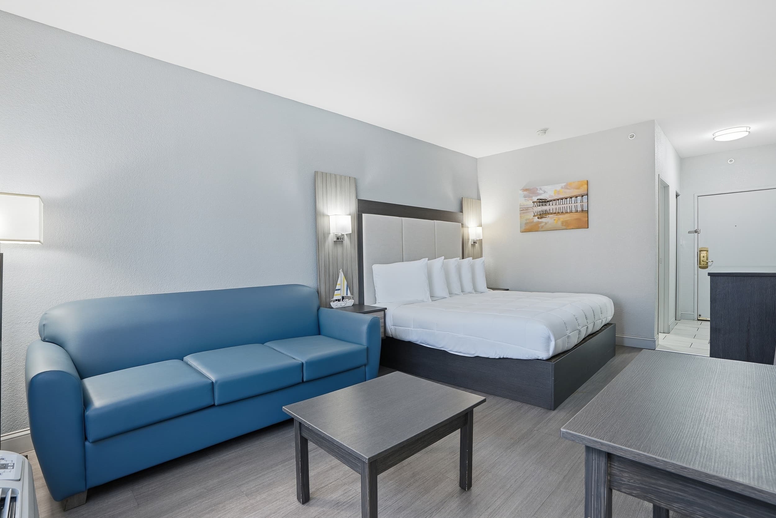 King suite with sleeper sofa